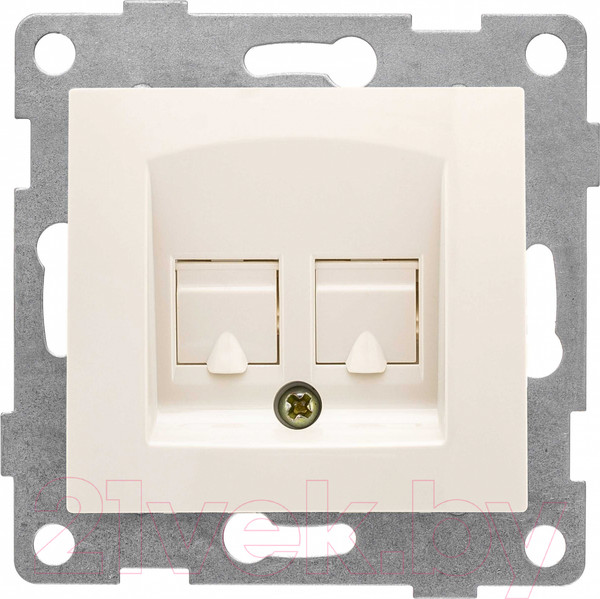 Изображение товара Розетка Gusi Electric Bravo С10Т2-003 (бежевый)