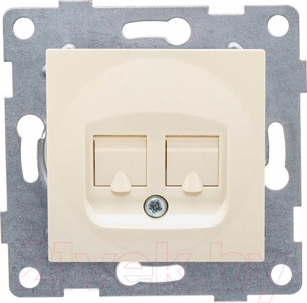 Изображение товара Розетка Gusi Electric Ugra С11К2-003 (бежевый)