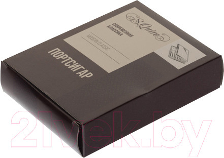 Изображение товара Портсигар S.Quire 340022-18 (черный/серебристый)