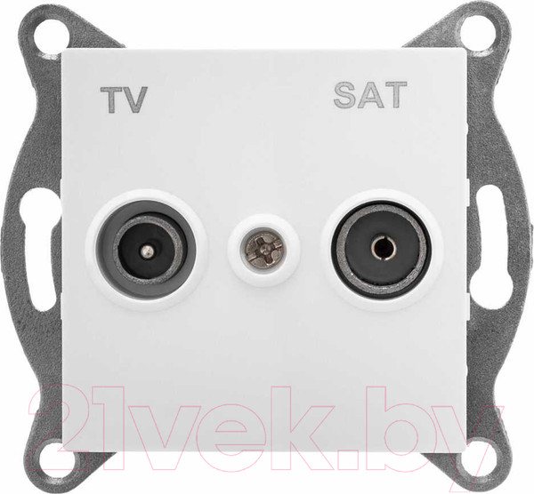 Изображение товара Розетка Gusi Electric Ugra С11ТS1-001 (белый)