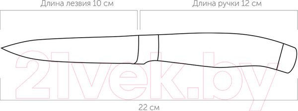 Изображение товара Нож Nadoba Rut 722710