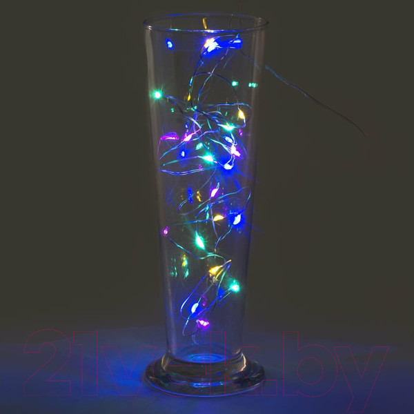 Изображение товара Светодиодная гирлянда Золотая сказка Роса / 591294 (10м, многоцветный)