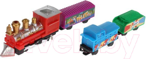 Изображение товара Железная дорога игрушечная Играем вместе Веселый поезд / 2007B044-R