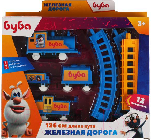 Изображение товара Железная дорога игрушечная Играем вместе Буба / 2006B056-R4