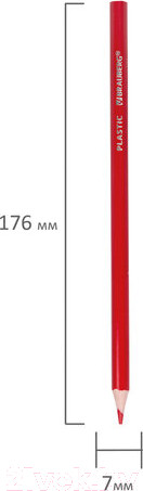 Изображение товара Набор цветных карандашей Brauberg Premium / 181668 (24цв)