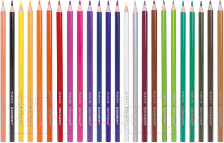 Изображение товара Набор цветных карандашей Brauberg Premium / 181668 (24цв)