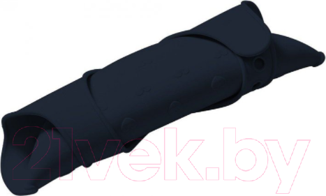 Изображение товара Нагрудник детский BabyOno Самолетики / 829/07 (черный)