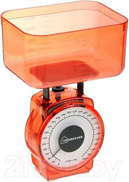 Изображение товара Кухонные весы HomeStar HS-3004M (красный)