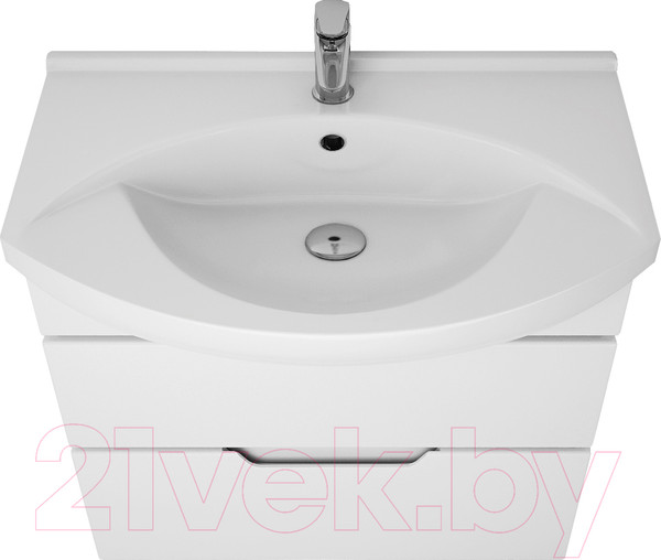 Изображение товара Тумба под умывальник Dreja Laguna Plus 105 / 99.0108 (белый глянец)