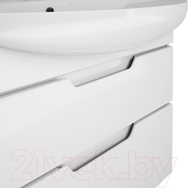 Изображение товара Тумба под умывальник Dreja Laguna Plus 105 / 99.0108 (белый глянец)