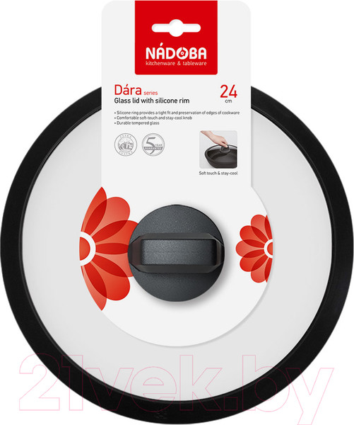 Изображение товара Крышка стеклянная Nadoba Dara 751613