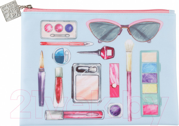 Изображение товара Косметичка Dewal Beauty Модница / BG-4 (голубой)