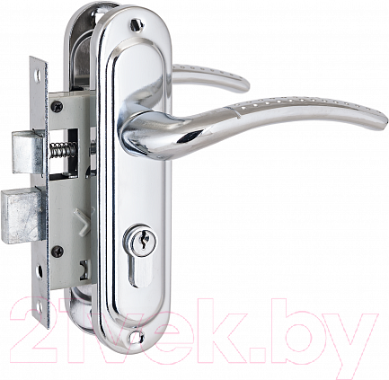 Изображение товара Замок врезной Стандарт 132/50 CP (хром)