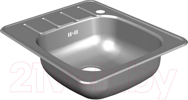 Изображение товара Мойка кухонная Ukinox Гранд GRM600.480-GT6K 1R (с сифоном S701)