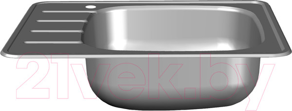 Изображение товара Мойка кухонная Ukinox Гранд GRM600.480-GT6K 1R (с сифоном S701)