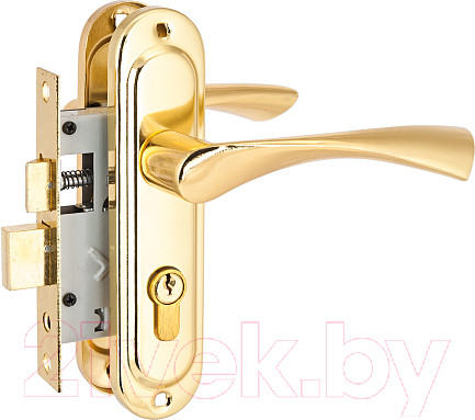 Изображение товара Замок врезной Стандарт 103/50 GP (латунь)