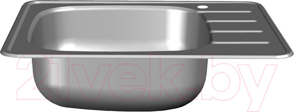 Изображение товара Мойка кухонная Ukinox Гранд GRM600.480-GT6K 2L (с сифоном S701)