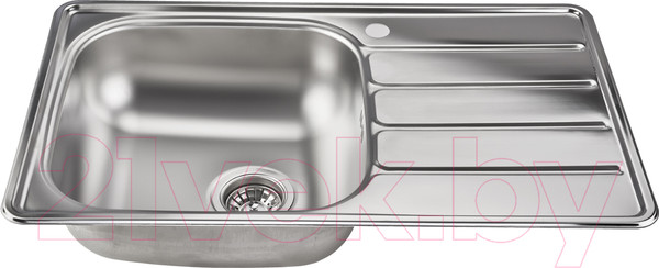 Изображение товара Мойка кухонная Ukinox Гранд GRM780.480-GT6K 2L (с сифоном S701)