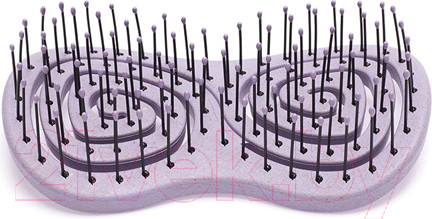 Изображение товара Расческа-массажер Dewal Beauty Eco-Friendly DBEF35 (бабочка/фиолетовый)