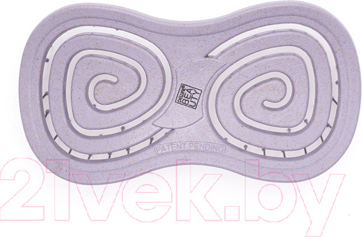 Изображение товара Расческа-массажер Dewal Beauty Eco-Friendly DBEF35 (бабочка/фиолетовый)