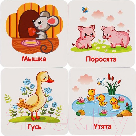 Изображение товара Развивающая игра Умные игры Домашние животные. IQ чемоданчик / 4680107925442