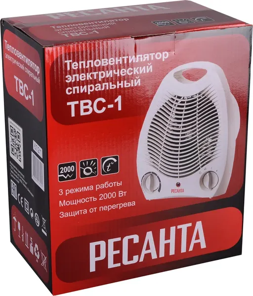 Изображение товара Стабилизатор напряжения Ресанта АСН-8000/1-Ц (63/6/7)+Тепловентилятор Ресанта ТВС-1 (67/2/1)