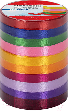 Изображение товара Набор лент декоративных Brauberg 591506 (10цв)