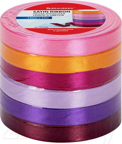 Изображение товара Набор лент декоративных Brauberg №2 / 591500 (6цв)