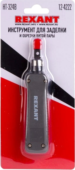 Изображение товара Инструмент для заделки витой пары Rexant HT-324B / 12-4222