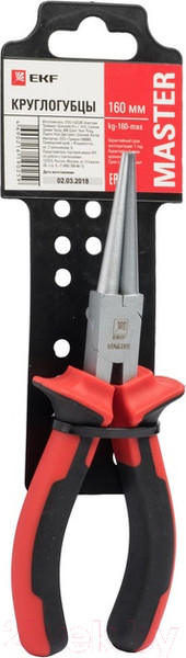 Изображение товара Круглогубцы EKF kg-160-mas