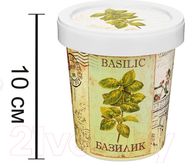 Изображение товара Набор для выращивания растений Rostokvisa Базилик / b1482