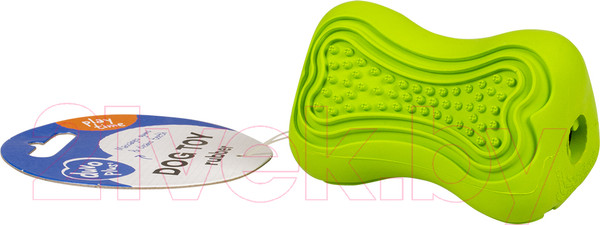 Изображение товара Игрушка для собак Duvo Plus Кость для лакомств 12174/DV (зеленый)