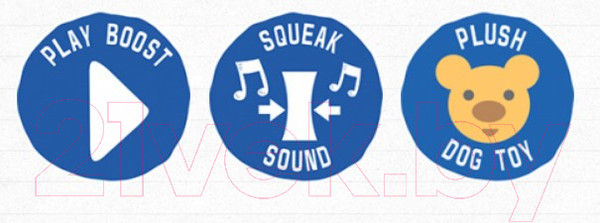 Изображение товара Игрушка для собак Duvo Plus Довольная лягушка / 12539/DV (зеленый)