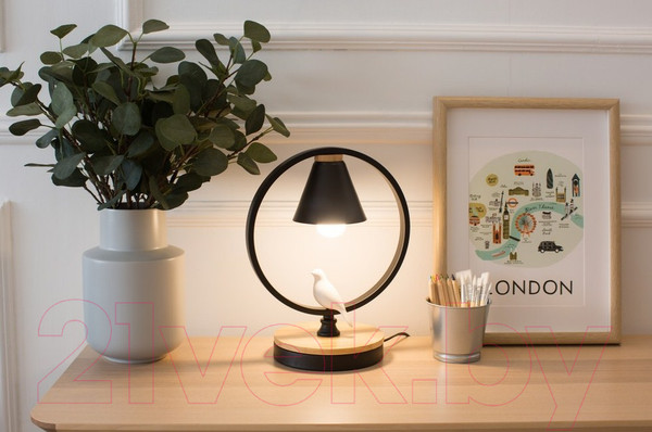 Изображение товара Прикроватная лампа Home Light Астерия E019-4-B (черный)