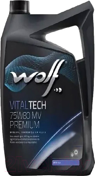 Изображение товара Трансмиссионное масло WOLF VitalTech 75W80 Multi Vehicle Premium / 2219/1 (1л)
