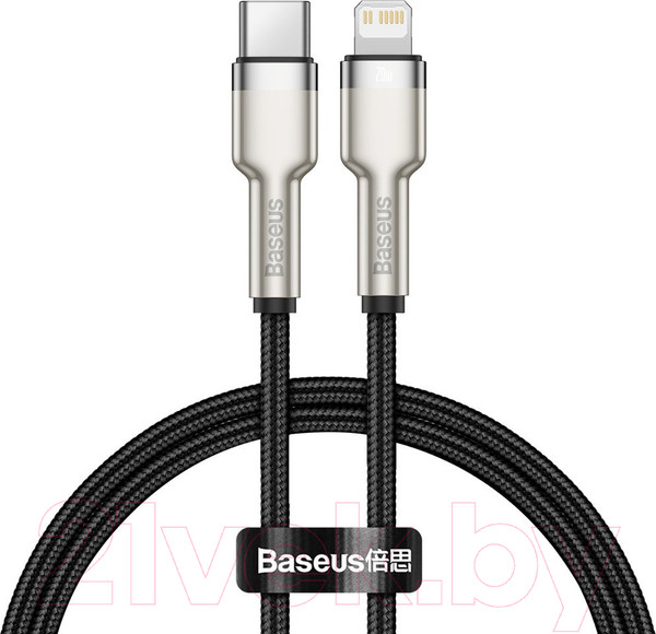 Изображение товара Кабель Baseus Lightning - USB Type-C / CATLJK-A01 (1м, черный)