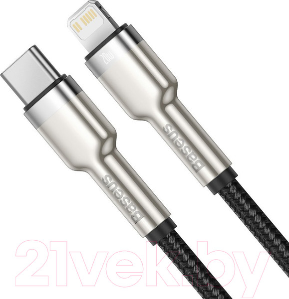 Изображение товара Кабель Baseus Lightning - USB Type-C / CATLJK-A01 (1м, черный)