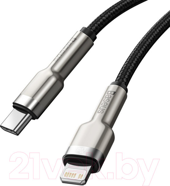 Изображение товара Кабель Baseus Lightning - USB Type-C / CATLJK-A01 (1м, черный)