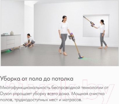 Изображение товара Вертикальный пылесос Dyson SV20 / V12 Detect Slim Absolute