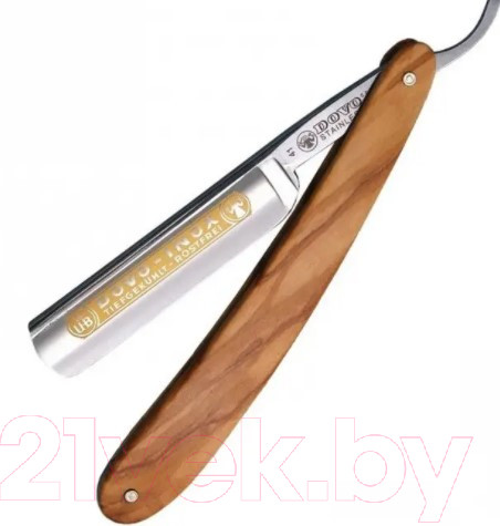 Изображение товара Опасная бритва Dovo 415875 (оливковое дерево)