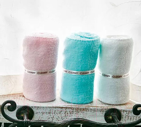 Изображение товара Салфетка хозяйственная Sungbo Cleamy Cotton Dishcloth (28x24, 3шт)