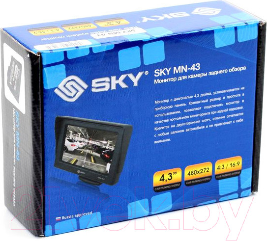 Изображение товара Монитор для камеры заднего вида SKY MN-43