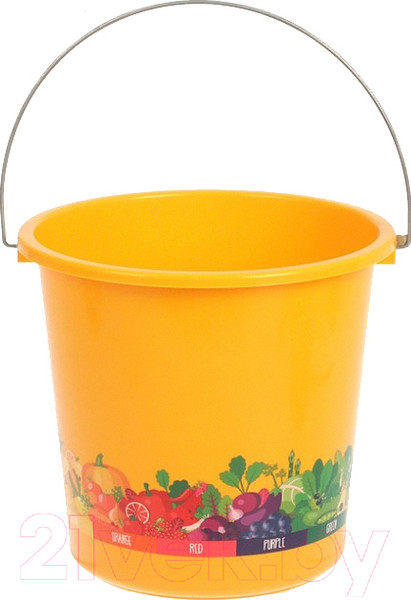 Изображение товара Ведро Berossi Vitaline ИК 41934000 (оранжевый)