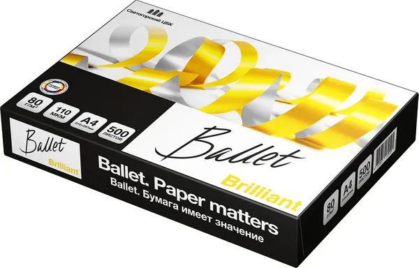 Изображение товара Бумага Ballet Brilliant A4 80г/м 500л