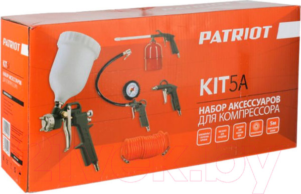 Изображение товара Набор пневмоинструмента PATRIOT KIT 5А