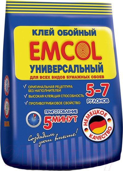 Клей для обоев Emcol Универсальный (180г)