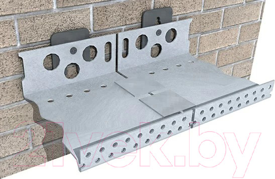 Изображение товара Профиль для теплоизоляции Profigips С капельником и перфорацией 53x2500 Al