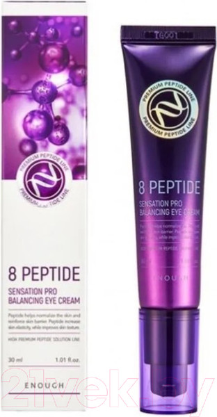 Изображение товара Крем для век Enough Premium 8 Peptide Senation Pro Eye Cream  (30мл)