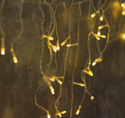 Изображение товара Светодиодная бахрома Luazon 3556846 (3x0.5м, теплый белый)