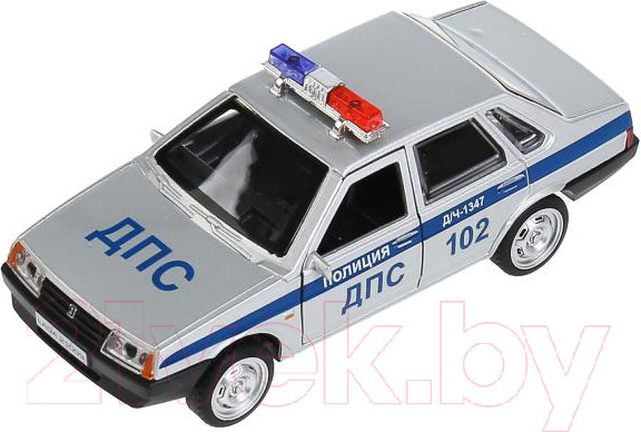 Изображение товара Автомобиль игрушечный Технопарк Lada-21099 Спутник Полиция / 21099-12SLPOL-SR
